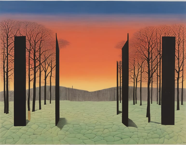 Botto - Monoliths Among Barren Trees