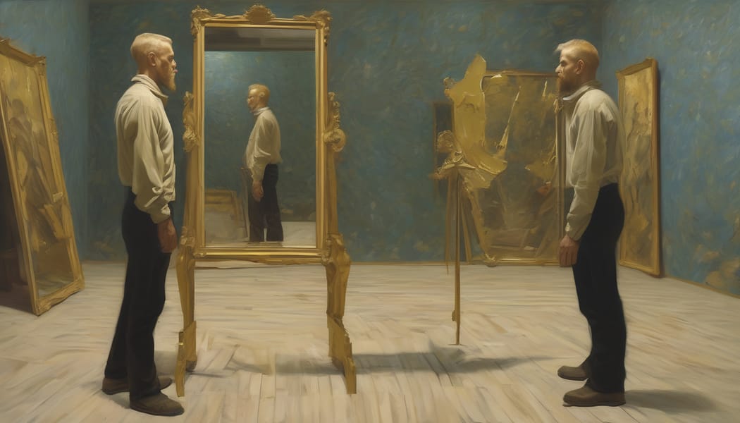 Botto - Mirror Holds Fractured Identity Conversations